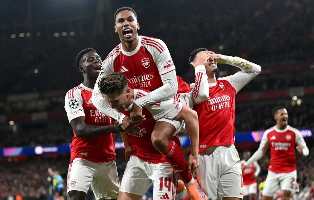 阿森纳4-0大胜马竞,约克雷斯梅开二度,豪取6连胜